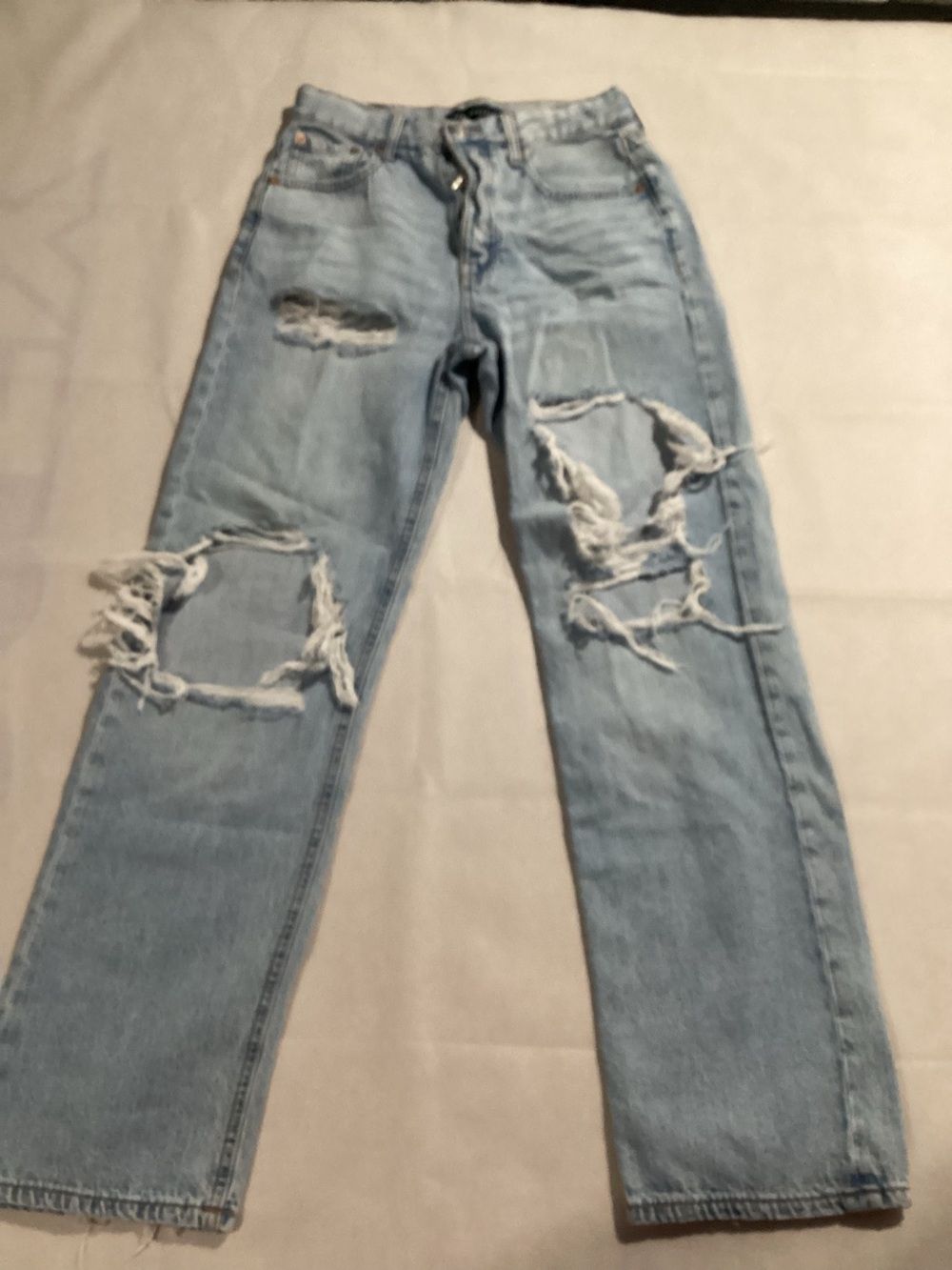Aeropostale Light Blue Denim 90s Baggy Jeans     7/25